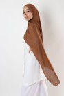 Hijab mousseline rectangle Nissa 175