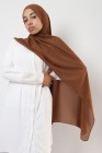 Hijab mousseline rectangle Nissa 175