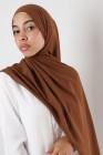 Hijab mousseline rectangle Nissa 175