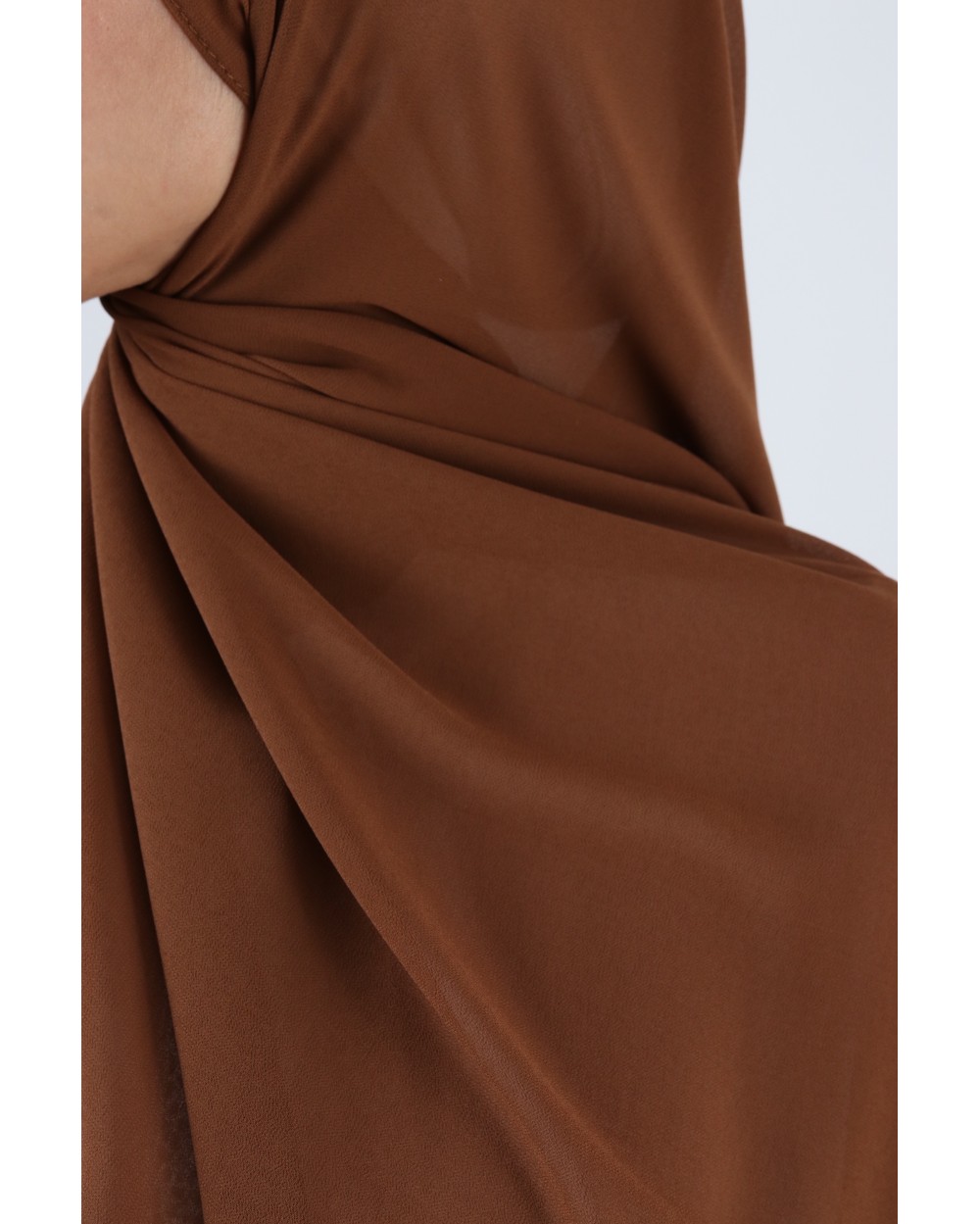 Hijab mousseline rectangle Nissa 175