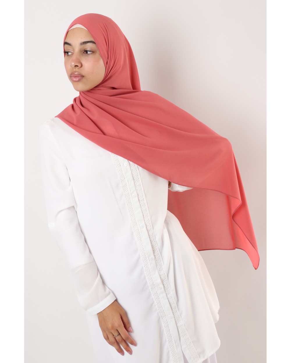 Nissa 175 rectangle chiffon hijab