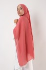 Hijab mousseline rectangle Nissa 175