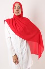 Hijab mousseline rectangle Nissa 175