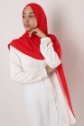 Hijab mousseline rectangle Nissa 175