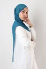 Hijab mousseline rectangle Nissa 175