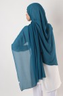 Hijab mousseline rectangle Nissa 175