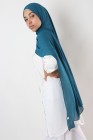 Hijab mousseline rectangle Nissa 175