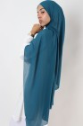 Hijab mousseline rectangle Nissa 175