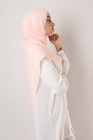 Hijab mousseline rectangle Nissa 175