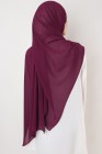 Hijab mousseline rectangle Nissa 175
