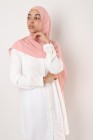Hijab mousseline rectangle Nissa 175
