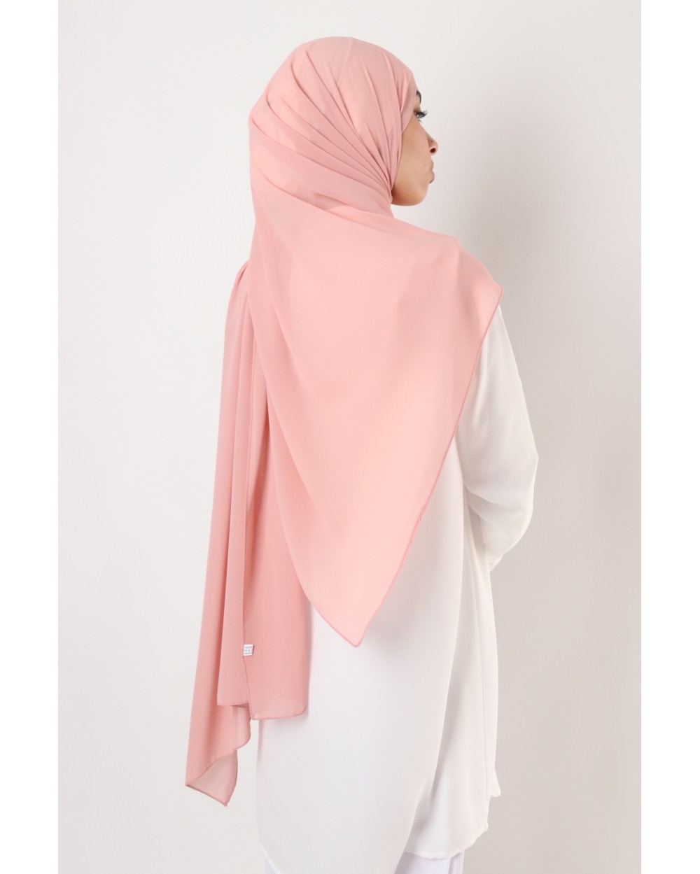 Hijab mousseline rectangle Nissa 175
