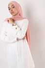 Hijab mousseline rectangle Nissa 175