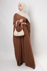 Abaya papillon Soie de médine