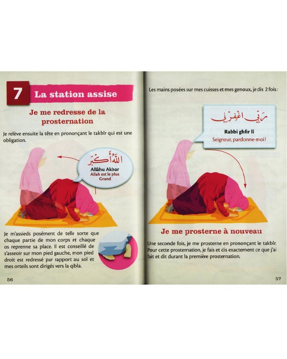 J'apprends à prier comme le prophète - ÉDITIONS AL-HADÎTH (version fille)