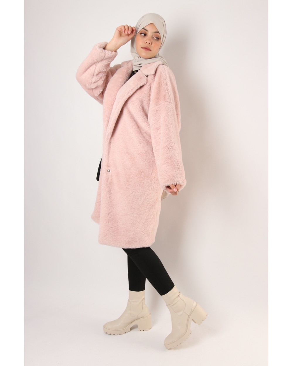Magaly faux fur coat