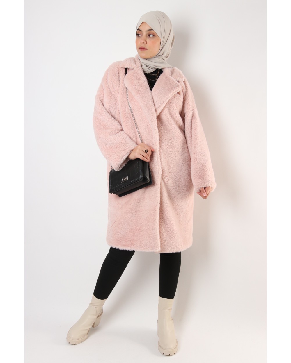 Magaly faux fur coat