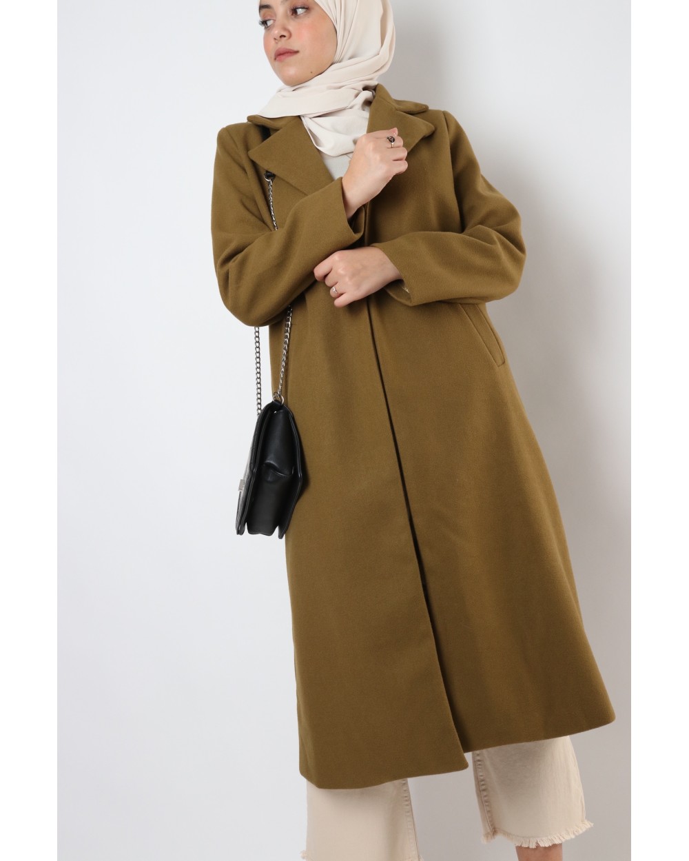 Maxilos mid-length coat