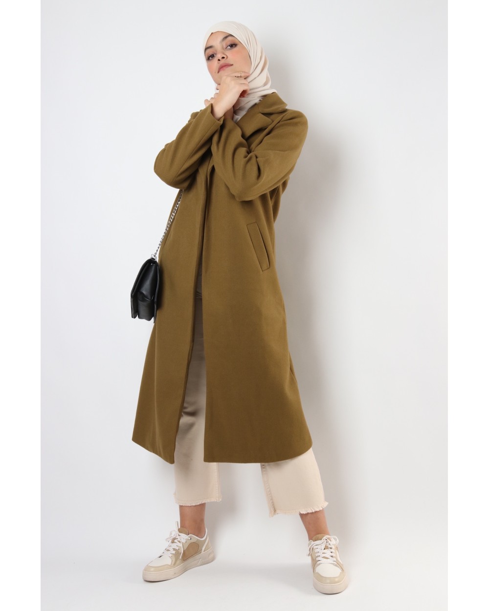 Maxilos mid-length coat