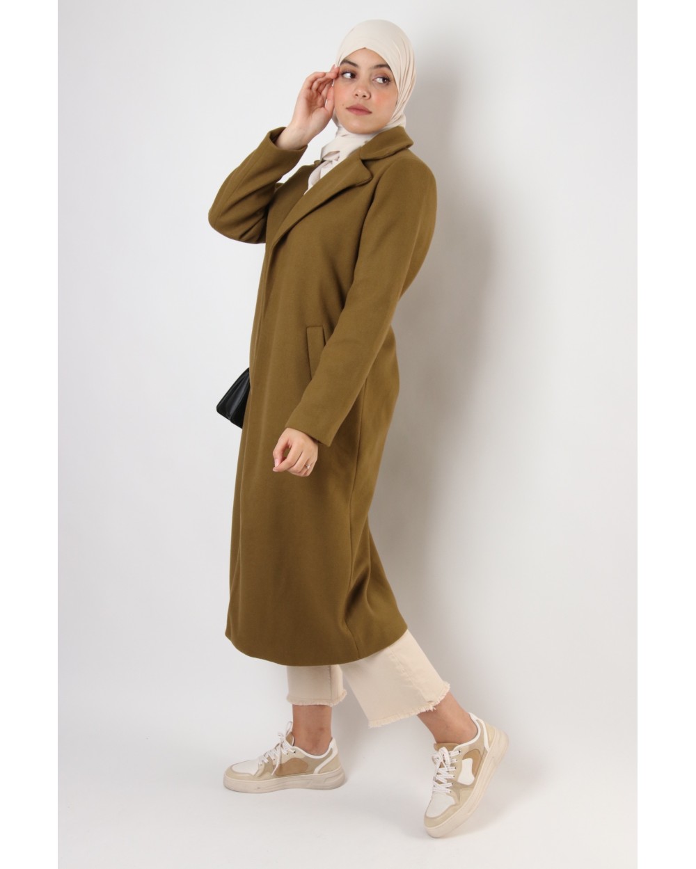 Maxilos mid-length coat