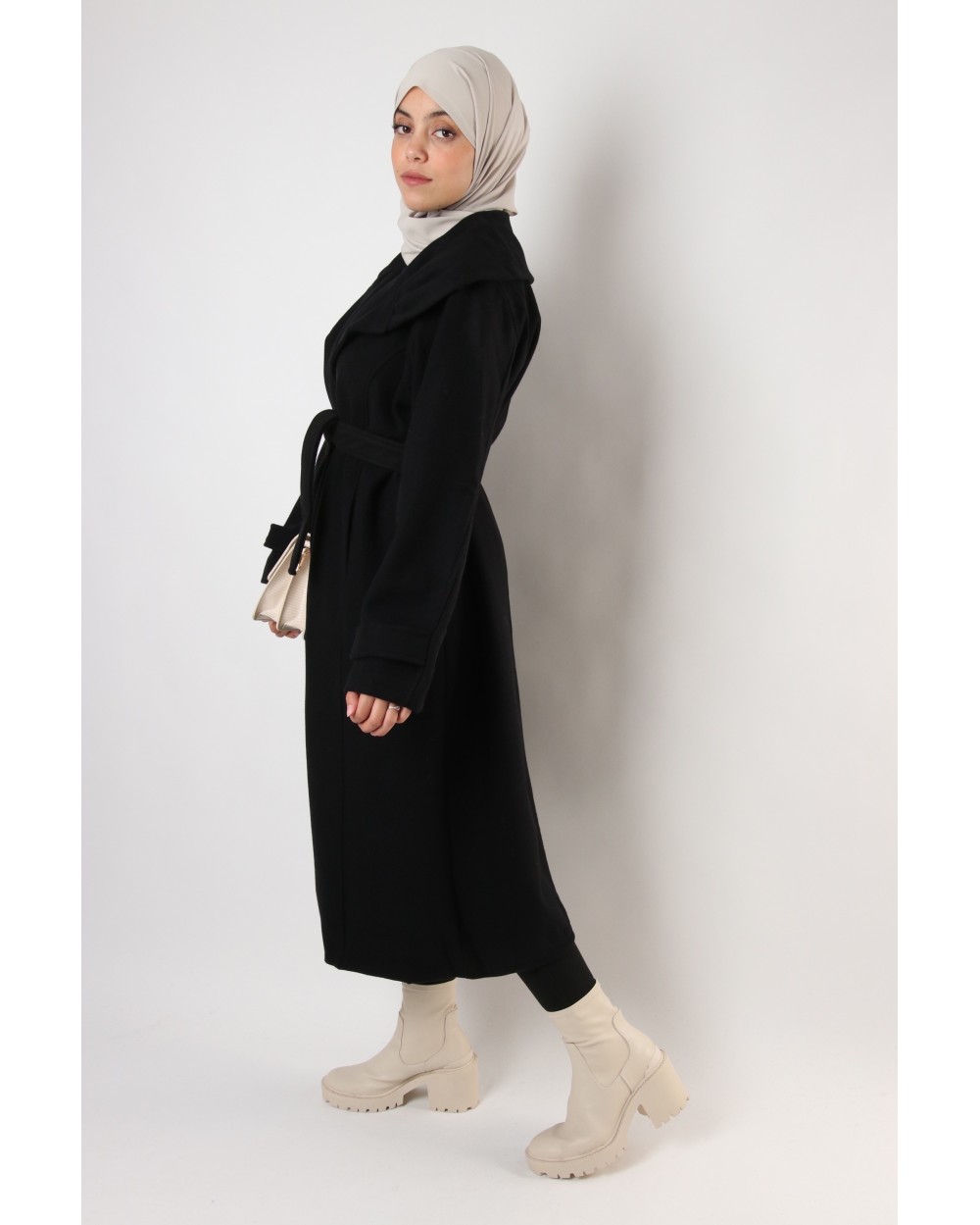 Manteau Mattalia avec ceinture