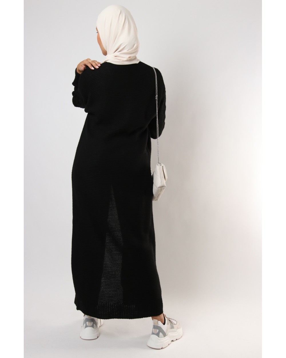 Long vest Gaby torsades