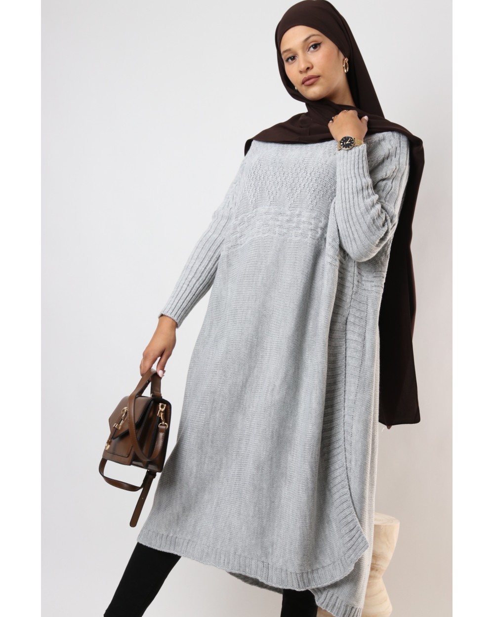 Paloma split cape sweater