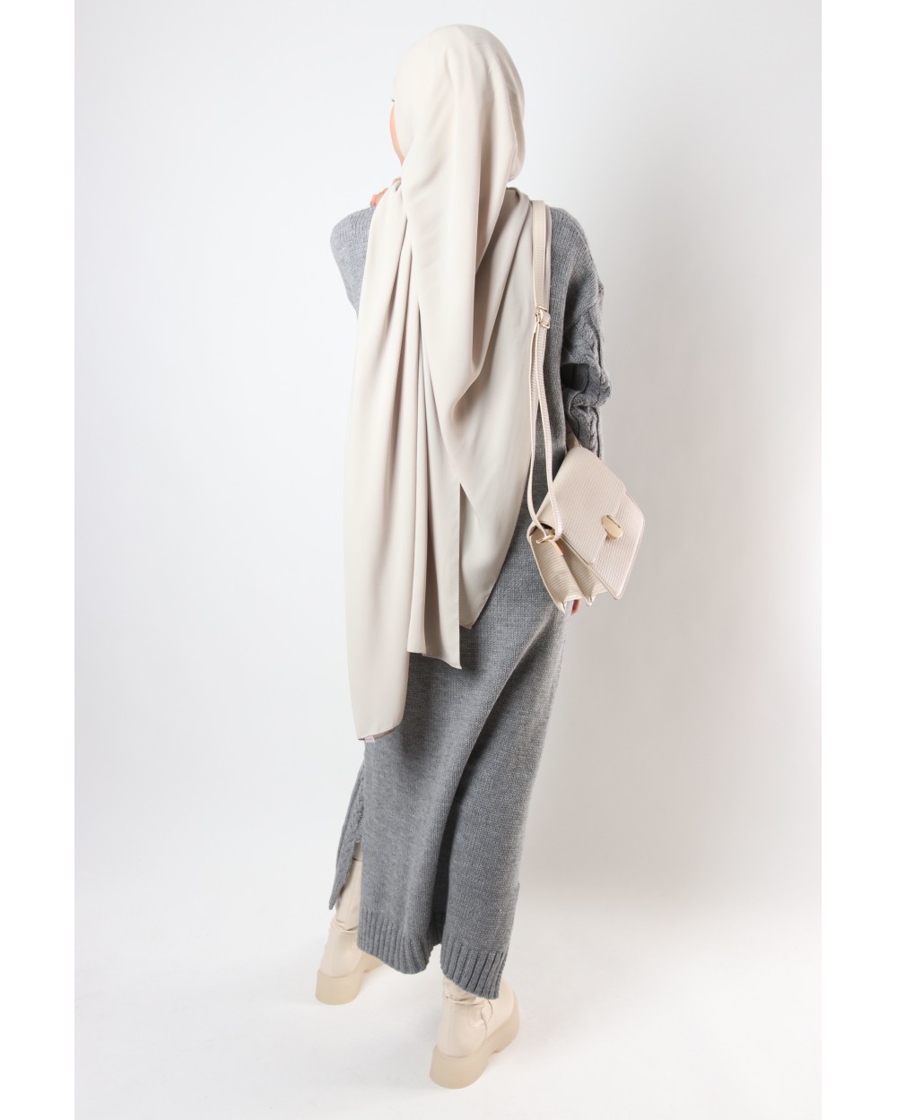 Robe pull Randa torsadée