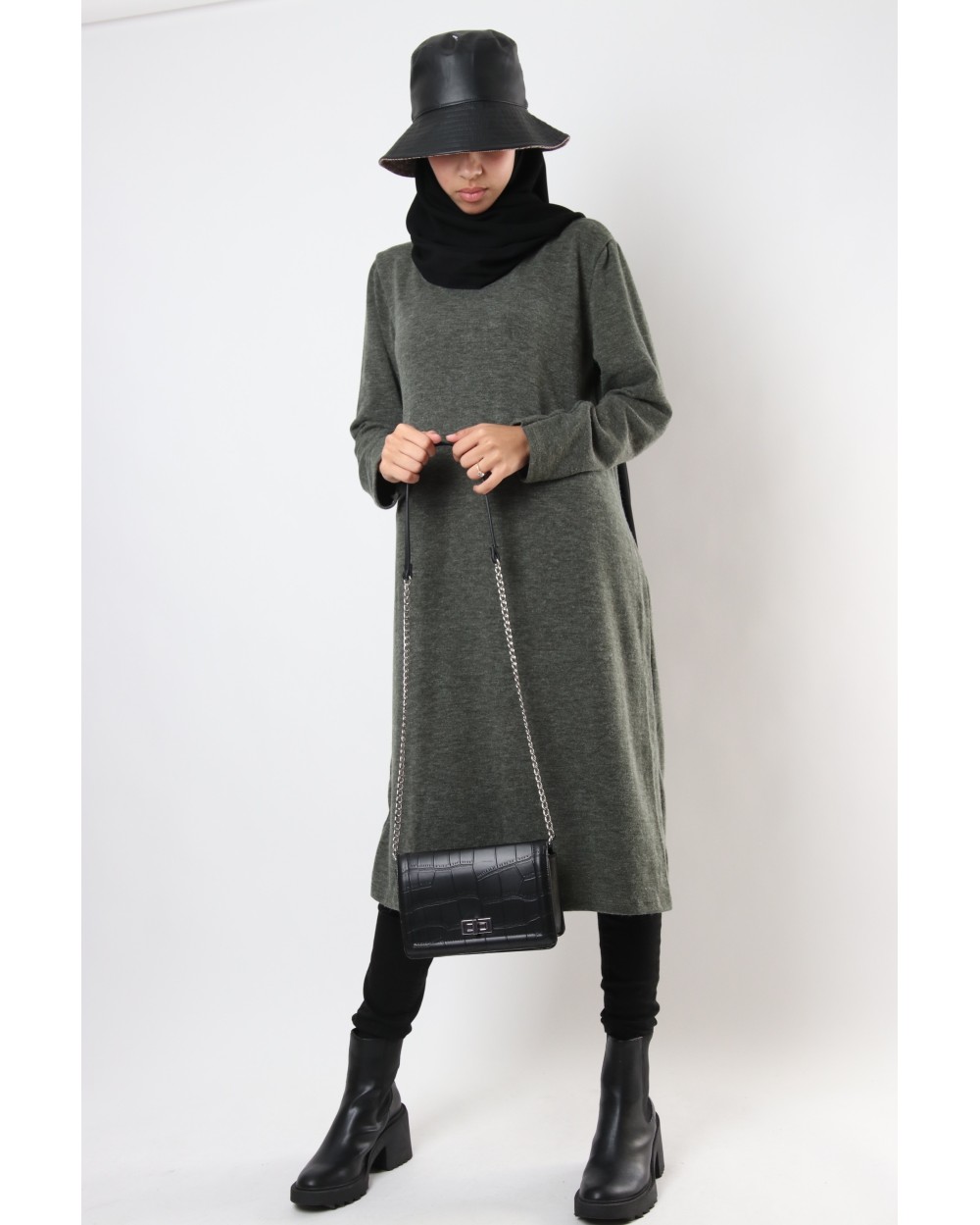 Maxi turtleneck sweater Karima winter