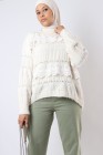 Pull à dentelle Danysia