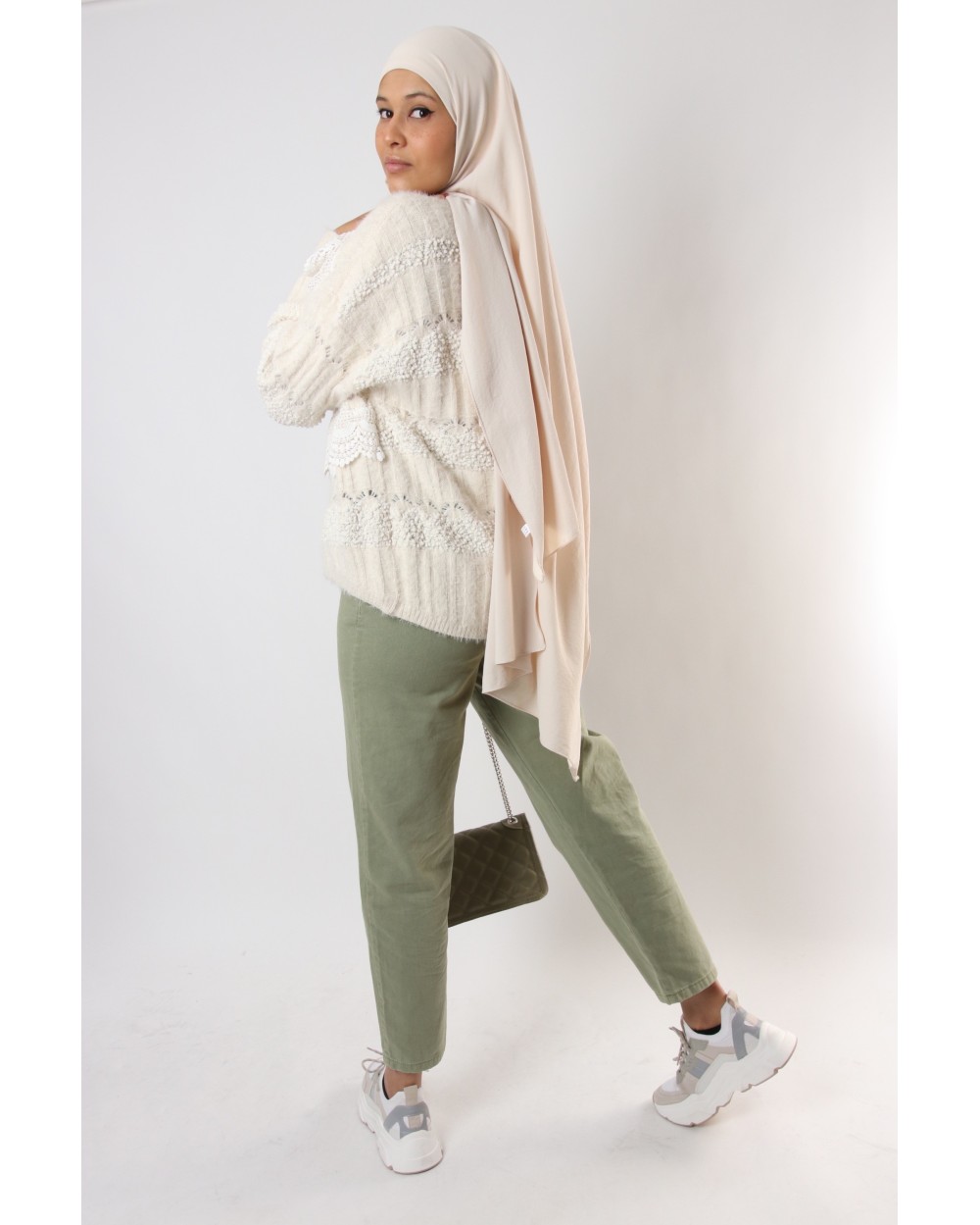 Pull à dentelle Danysia