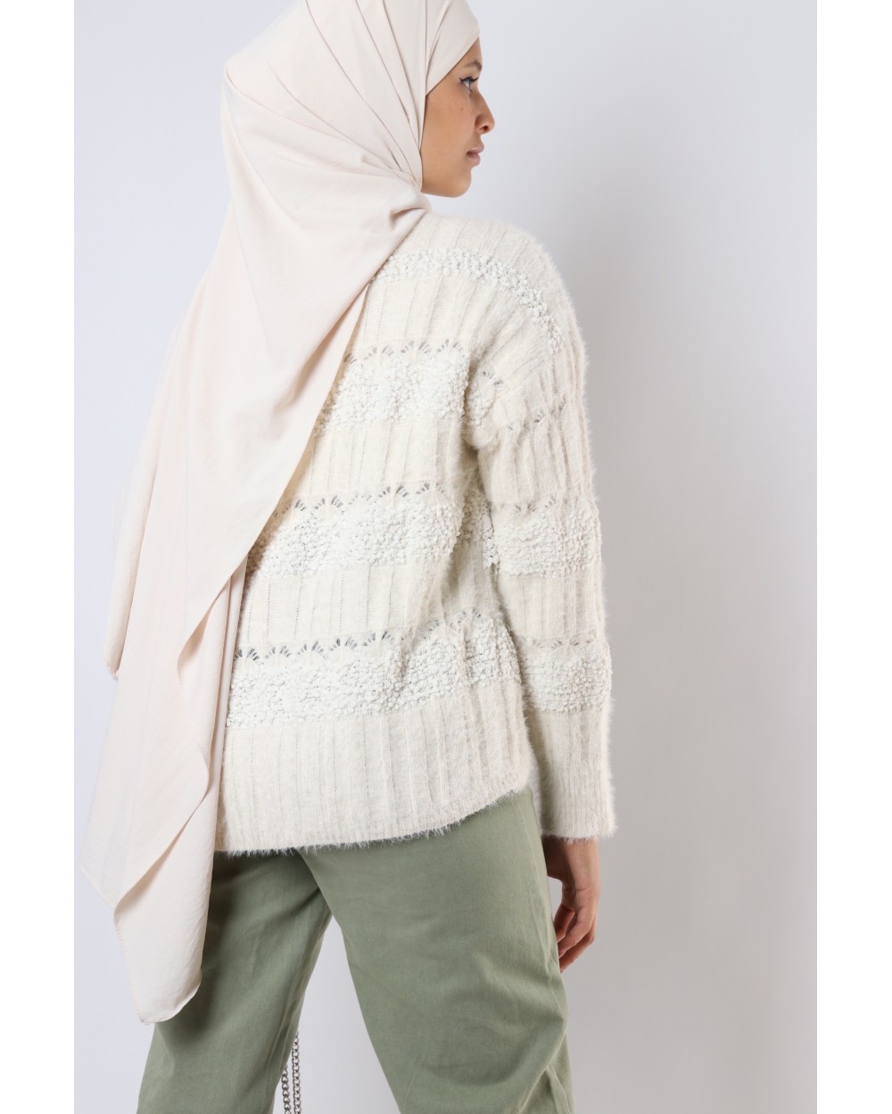 Pull à dentelle Danysia