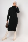 Robe Sweater Sandy knitted with turtleneck