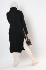 Robe Sweater Sandy knitted with turtleneck