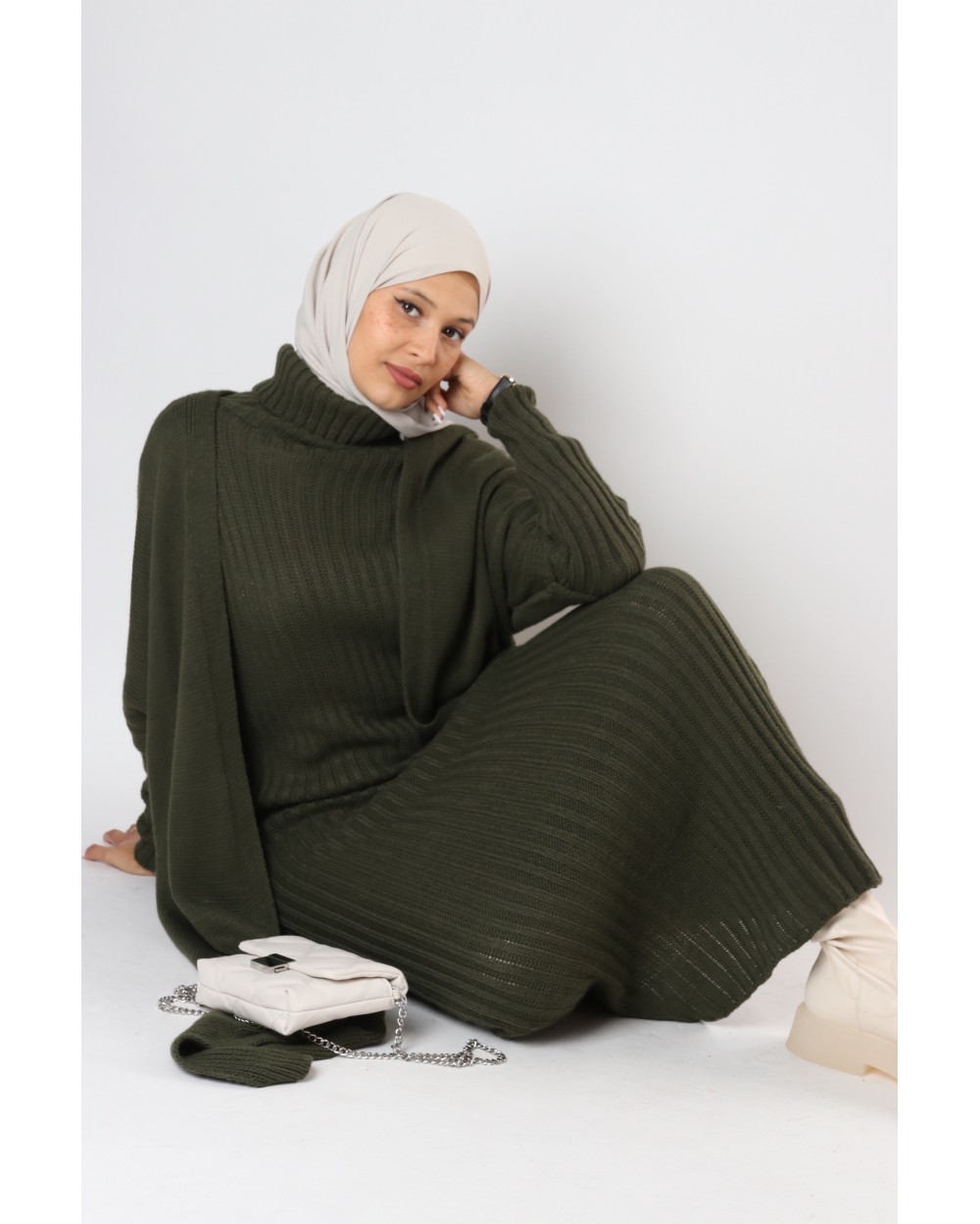 Ensemble robe et gilet Elisabeta