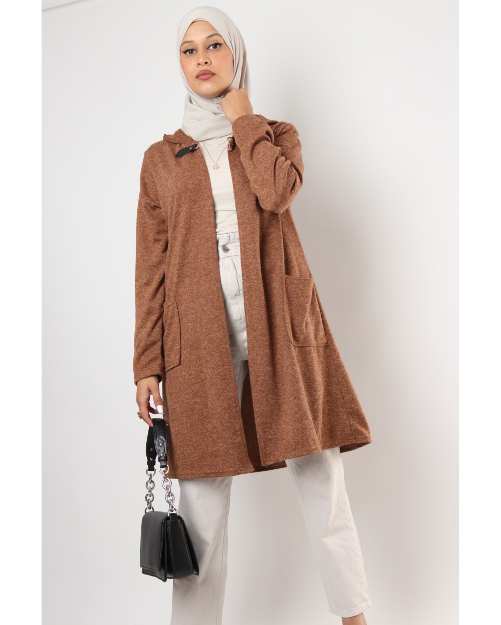 Keysha Vest with hood