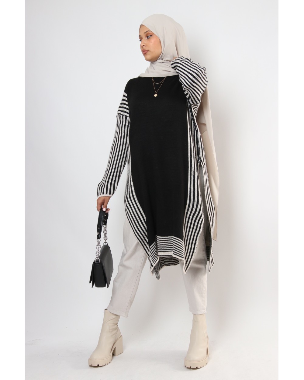 Paulina Poncho Sweater