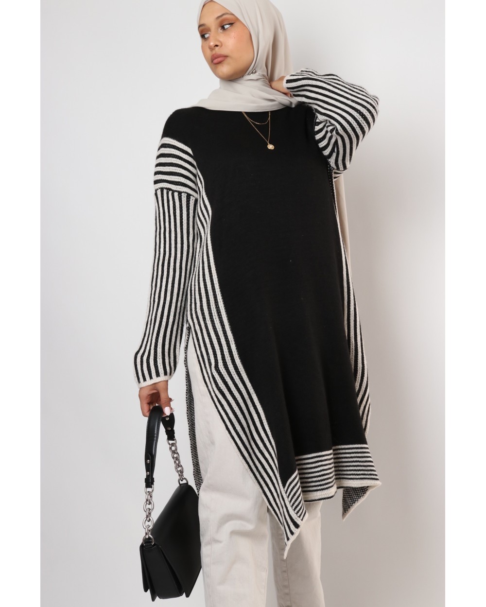 Paulina Poncho Sweater