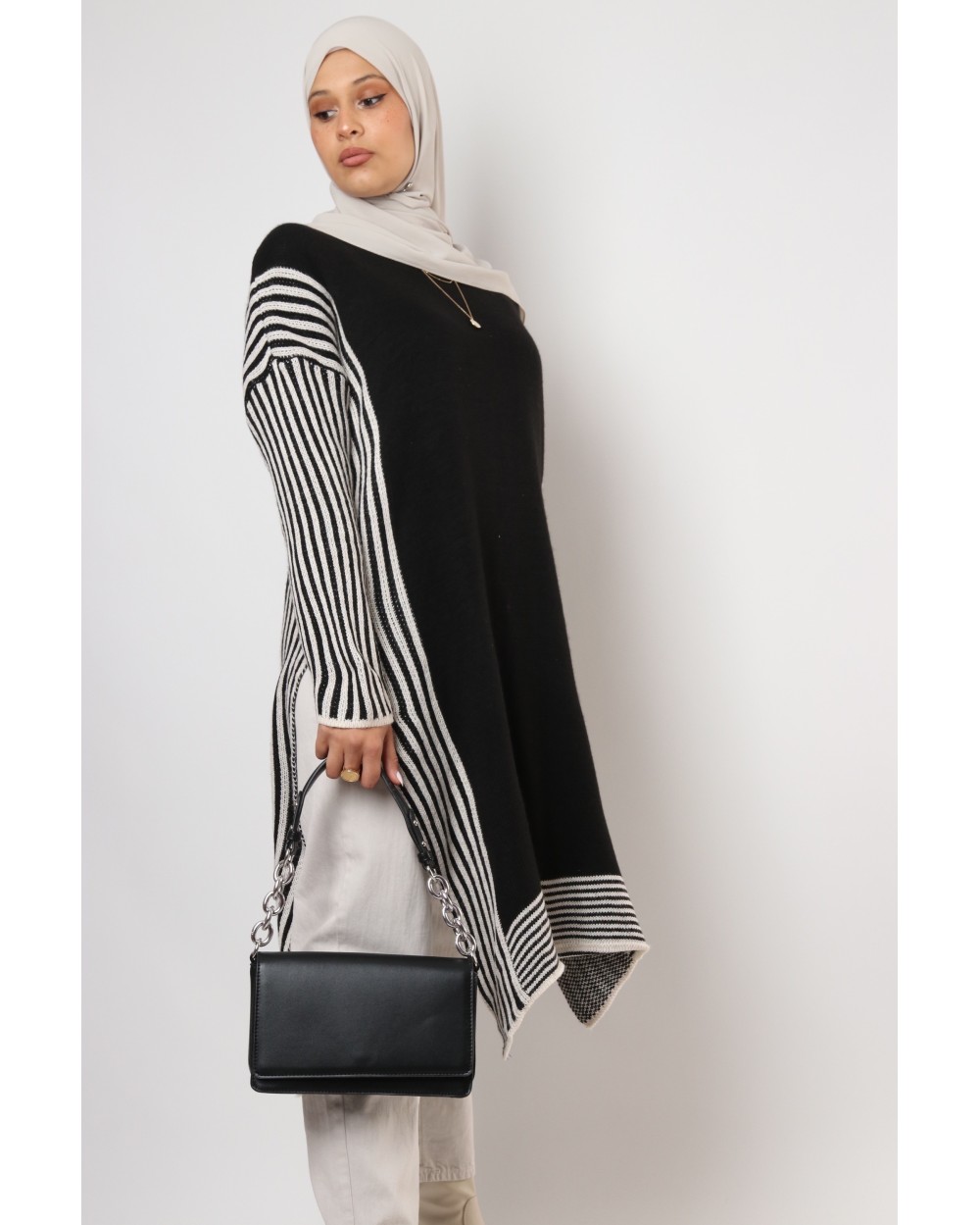 Paulina Poncho Sweater