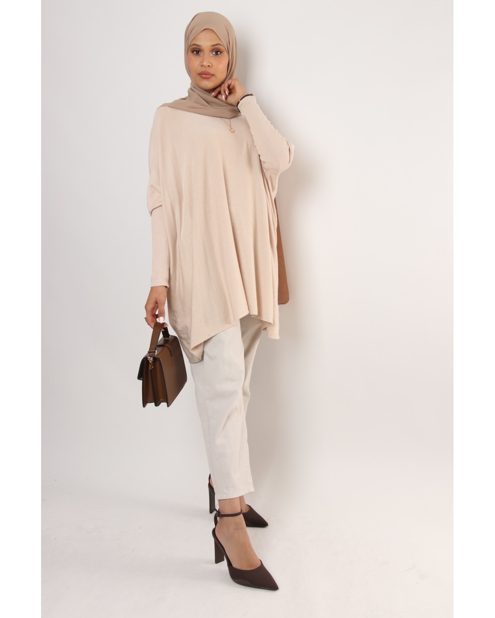Short butterfly sleeves pull