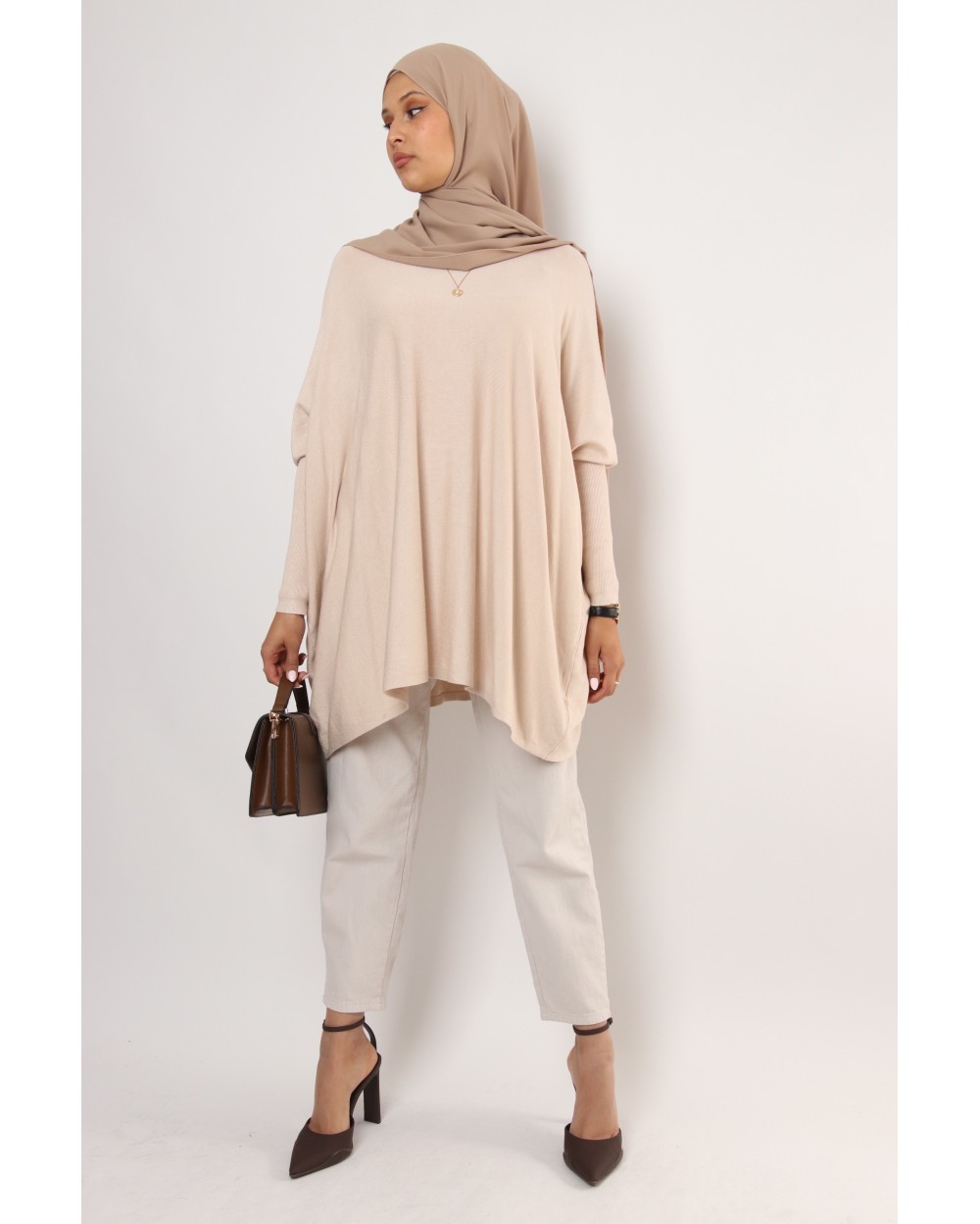 Short butterfly sleeves pull