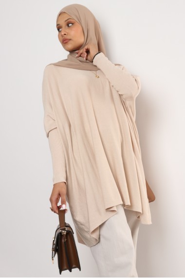 Short butterfly sleeves pull