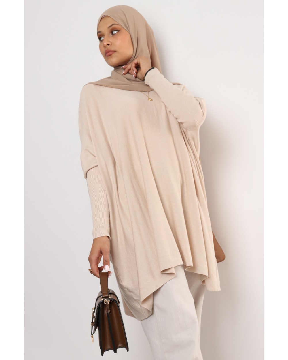 Short butterfly sleeves pull