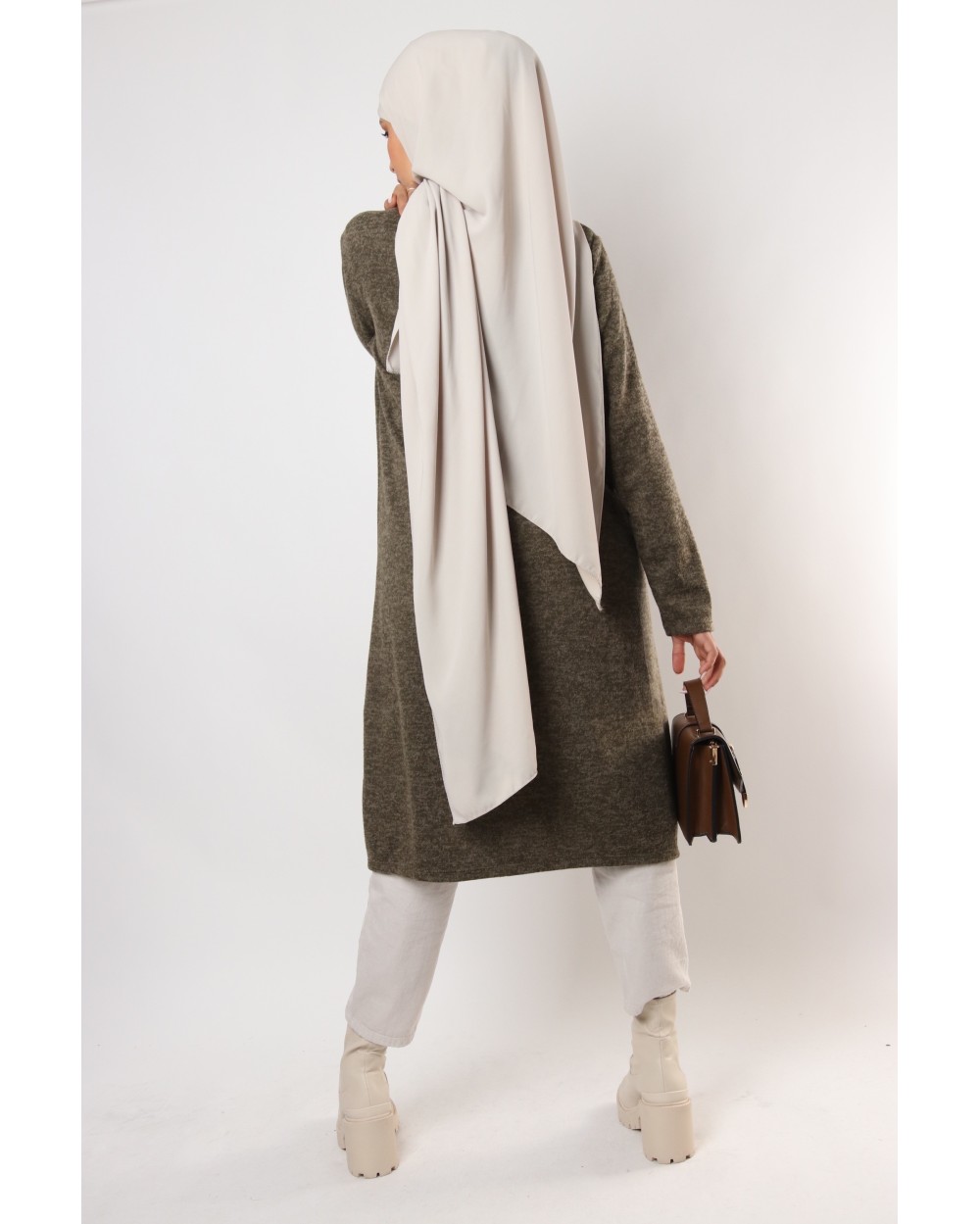 Classic beaded winter tunic