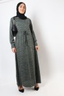Robe inaya perlée hiver