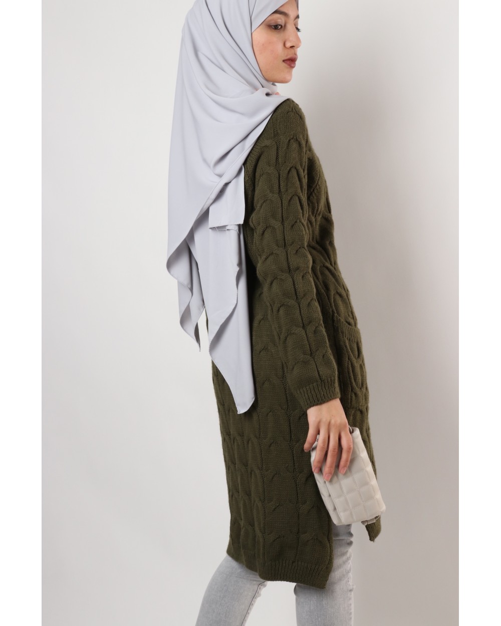 Pull long Majda avec poches