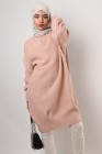 Plicao jumper with puff sleeves