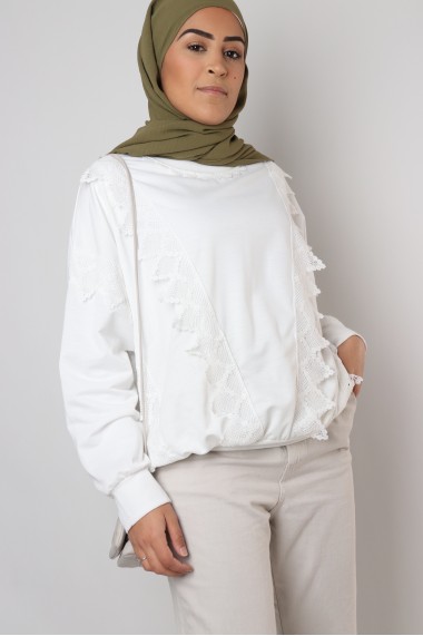 Phoenix lace sweater