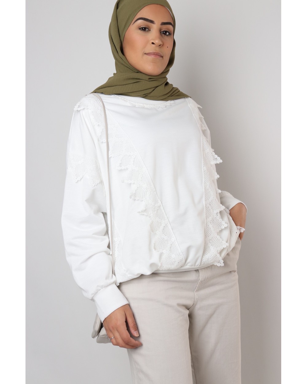 Phoenix lace sweater