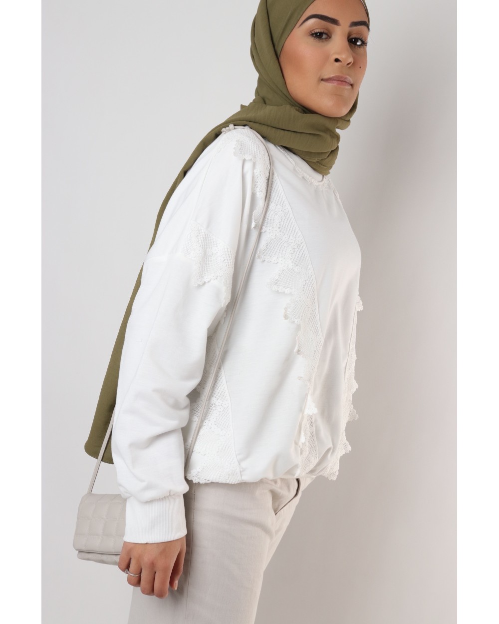 Phoenix lace sweater